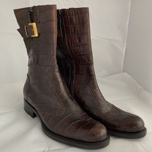 CAPORICCI Real Alligator boots. Only one made